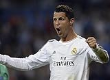 Cristiano Ronaldo – Real Madridポルトガル# 27 – 12 x 18メタルアルミ壁アート