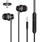 【2025改良型】 有線イヤホン 3.5mmジャック 3m 長線 ゲーミングイヤホン マイク付きイヤホン HIFI音質 音量調整 カナル型 ヘッドホン 3.5mmジャック 会議/Switch/PS4/ZOOM/YouTube/ウォークマン TV、PCゲーミングやレコーディングに対応 ブラック