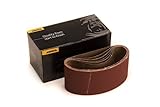 Mirka 57-2.5-14-080 2.5-Inch by 14-Inch Portable Abrasive Belt by weight Cloth 5 pieces [並行輸入品]