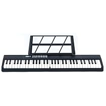 Amazon | HZDMJ 電子ピアノ 61鍵盤 折り畳み式 電子 ピアノ 充電