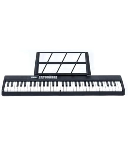 Amazon | TAHORNG ORIPIA49 BK 折りたたみ式電子ピアノ オリピア