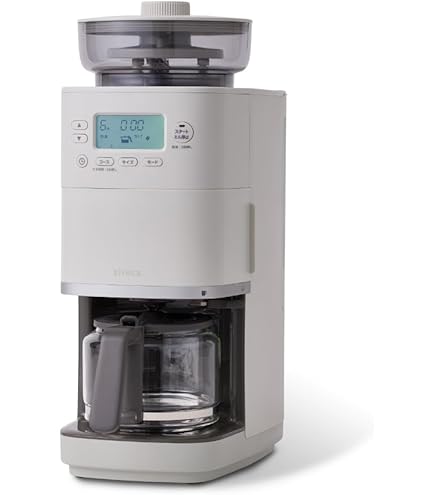 Amazon | シロカ コーン式 全自動 コーヒーメーカー カフェばこPRO