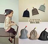 ニット帽子 ベビー帽子 可愛い かっこいい　6色 1点 【1点】