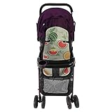 ベビーカーマット ベビーカークッション アイスシルク素材 ベビーカーシート 通気 ベビー 幼児 ベビーカーシート夏 涼しい 快適 抗菌 接触冷感 夏 折り畳み 3D設計 天然素材 (シルバー)