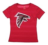 Atlanta Falcons NFLジュニアレディースBolderストライプT、レッド