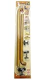 マツ六 木製 思いやり手すり コロバン棒 L型手すりセット 左右兼用 700mmx600mm