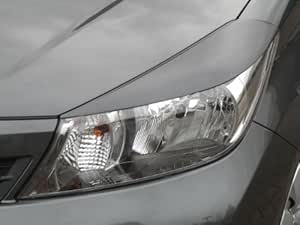 Amazon ヴィッツ Nsp Ncp130系 アイライン 左右セットカラー 9 ブラックマイカ アイラインフィルム 車 バイク