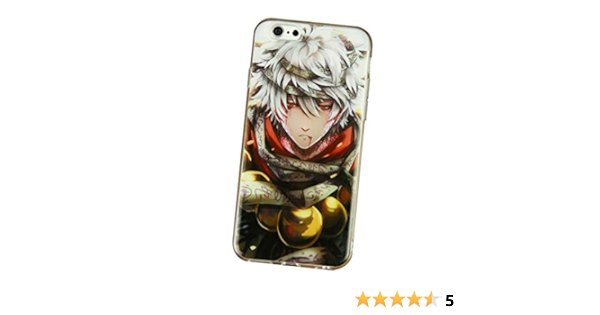 Amazon Yuedoodo 銀魂 坂田銀時 コスプレ Iphone7 8 保護ケース カバー 携帯の殻 少女 可愛い おしゃれ 軽量 アニメ Tpu シリコン ぬいぐるみ おもちゃ