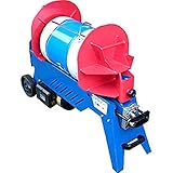 【個人宅配送不可】電動式缶つぶし機 AH-155 100V 1500W 53cm 一斗缶 ペール缶 薪割りも可 和C 代不