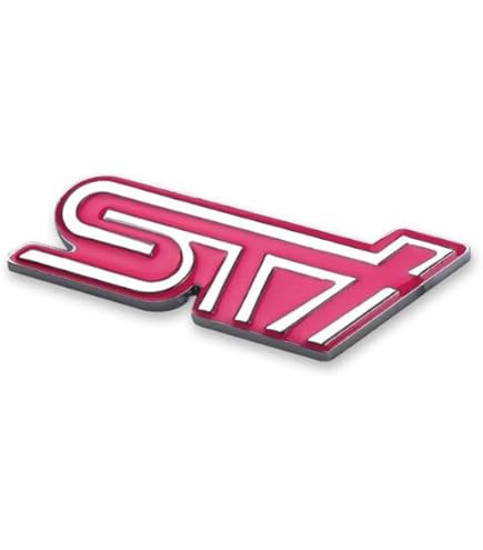 Amazon | 3D 金属車のスタイリング STI フロント グリル