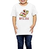 Aries 2歳～６歳子どもＴシャツ時すでに、お寿司 文言 キッズ服 White 5-6 Toddler