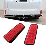 YUANZHENGトヨタ アルファード ヴェルファイア 30系 LED リフレクター レンズ レッド 後期専用 2018-2022年