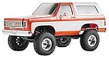 FMS 1/24 リアリスティックRC完成モデル シボレー K5 ブレイザー オレンジ 電動ラジオコントロール FMS12403RTROR