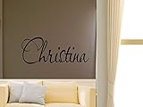 Christina男の子女の子部屋保育園ベビーキッズ名前ビニール壁引用ステッカー