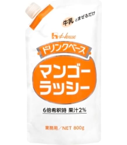 Amazon.co.jp: ハウス食品 キャップ付きドリンクベースマンゴー