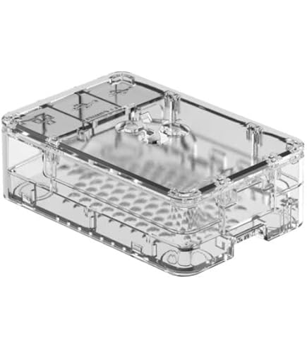 Amazon.co.jp: 【RS直販】Okdo 黒 ケース, Pi 4, Pi 4 Standard