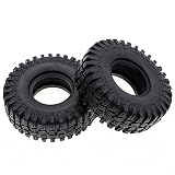 GoolRC 4Pcs Austar 1.9" 113mm 1/10 スケール タイヤ 1/10 RC4WD D90 アキシャル SCX10 RC ロッククローラー用