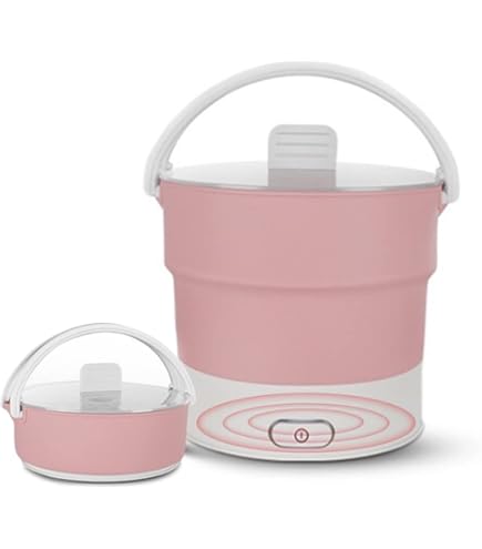 Amazon | 「折りたためる電気ケトル」 MACOLAUDER 折り畳みケトル 100