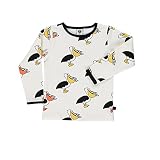 【Smafolk スマフォルク】T-shirt with Pelican Cream p0000gxx