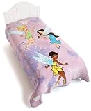 Fairies Butterfly Sparkle Micro Raschel Blanket [並行輸入品]