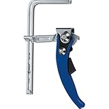 TRUSCO(トラスコ) クランプ フラットフレームタイプ クイックハンドル G12KL