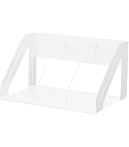 Amazon | プラス 回転式帳簿立 ライトグレー 【パイプ直径:φ9.5㎜】 87