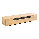 シンプルで美しいスタイリッシュなテレビ台（テレビボード） 木製 幅180cm 日本製・完成品 ｜luminos-ルミノス- ナチュラル
