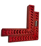 直角定規 コーナー 固定 クランプ L型 90度 (2, 200 * 200mm)