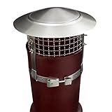 アンチ鳥/雨ステンレススチール9-inchメッシュFlue煙突キャップカバー