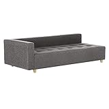 arne ベンチソファ ベンチ イス 背もたれ 肘掛け 片肘付き コーナーソファー Baggy DX-R 3×7 ファブリック グレー