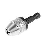 ホットセール！ 0.3-3 。 6 mm 1/4 「六角シャンクキーレスドリルチャックビットアダプタコンバータ