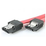 StarTech.com ラッチ付きシリアルATA/SATAケーブル 61cm SATA (7ピン) メス/SATA (7ピン) メス LSATA24