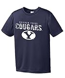 NCAA Youth Boysデジタルカモマスコット半袖ポリエステルCompetitor Tシャツ L