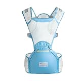 抱っこひも おんぶ紐 ベビーキャリア ベビー エルゴ ベビーキャリア オリジナル 赤ちゃん 子守帯 お出掛け 出産祝い (ブルー)