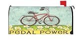 TolandホームガーデンPedal Power Decorativeメールボックスカバー