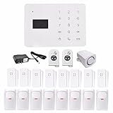 Boddenly LCD Wireless GSM SMS Autodial Burglar Security Alarm System DIY Kit with Auto Dial(7 PIR se
