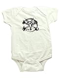 （ボーンズ ウィール）BONES Wheels 赤ちゃん ベビー ロンパース 新生児 Baby POWELL Infant Lil OG Onesie 12 Months White（ホワイト）