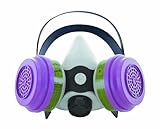 Sperian 365884 Survivair Gray 3000 Series Half Mask Respirator with MC/P100 Cartridges and Filters, 