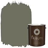 KILZ TRIBUTE インテリア エッグシェルペイントとプライマが一体 1ガロン クールフォグ(TB-61) 1 Gallon, Semi-Gloss TRI INT GL SGD TB-79 R