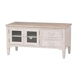 アンティーク風 木製TV台 テレビ台 テレビボード TVボード AVラック AVボード TV台 MTV-7322WH ブロカント