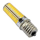 Reelco 4-pack Dimmable E17 LED Candelabra Bulb, 6-Watt (40 Watt Equivalent) Warm White 2700K 110V-12