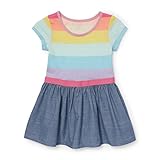 The Children 's Place女の子半袖カジュアルドレス カラー: イエロー