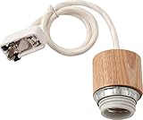 GENERAL SOCKET E26_WOOD　ジェネラル 1灯用ソケット 木製 (ナチュラル)