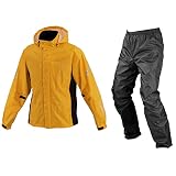 [コミネ] バイク用 レインウエア RK-5393 ブレスターレインウェア フィアート 03-5393 メンズ Yellow L