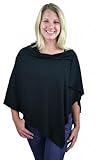 Bamboobies Chic Nursing Shawl - Nursing Cover for Maternity and More, Black by Bamboobies [並行輸入品]