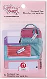 Mabel's Labels - Write Away - Backpack Tags / Lunchbox & Diaper Bag - Water Resistant - Girls, 6 Tag