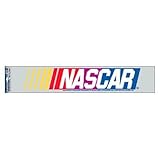 NASCAR Official NASCAR 3インチx 17インチ車Window Clingデカールby WinCraft