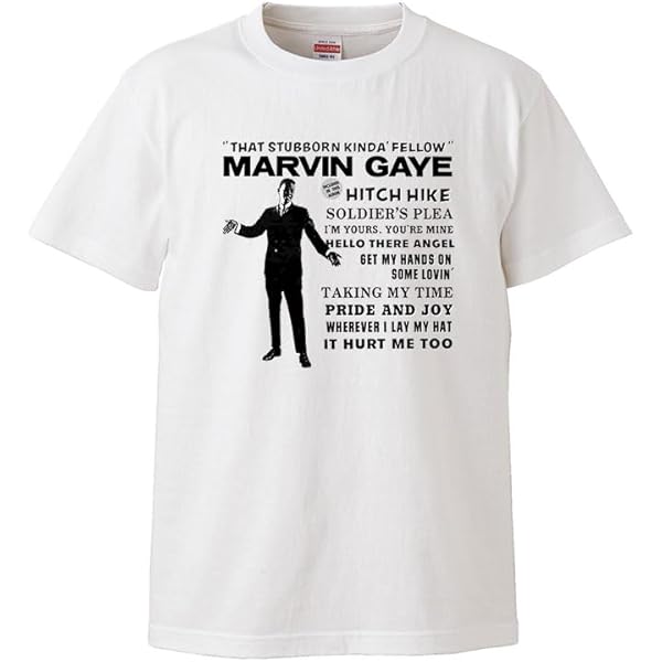Amazon | マービン・ゲイ/Tシャツ/Marvin Gaye/What's Going On