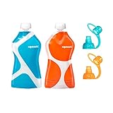 Squooshi G.O. Reusable Food Pouch & Choomee Sip'n Combo Pack by Squooshi