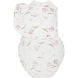embe 2 way swaddle - Classic - 100% Cotton Baby Swaddle with 2in1 Design - Legs In or Out - Fits Inf